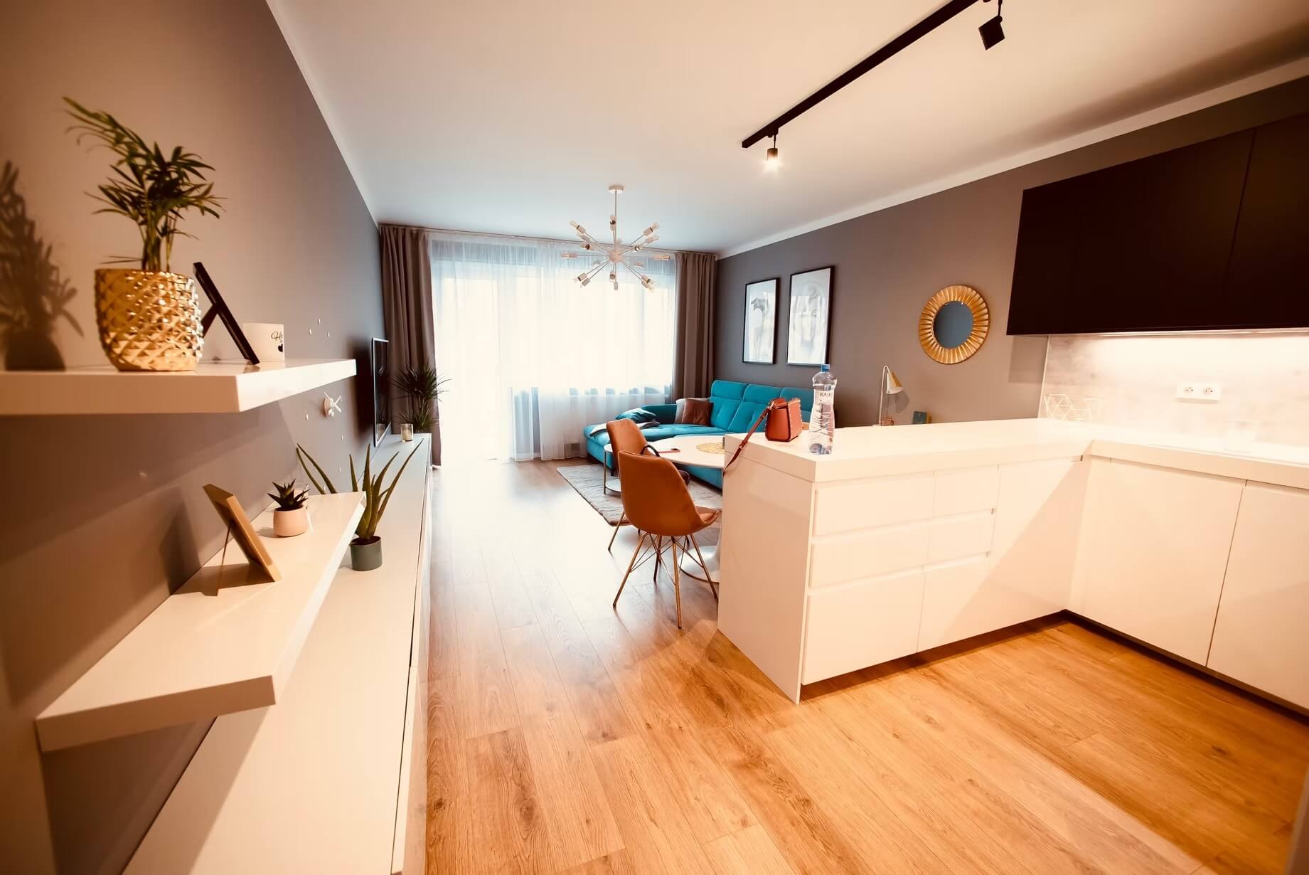 Realizácia bytu v glamour štýle – fotka 4